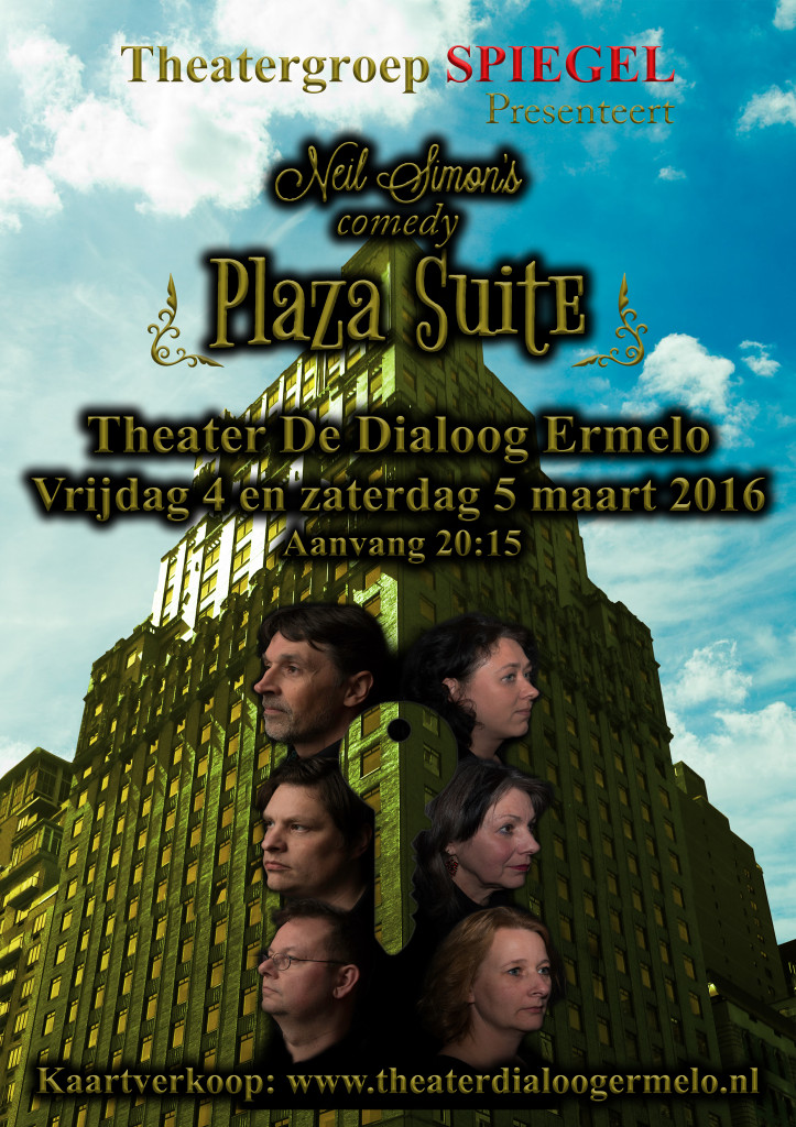 Theatergroep Spiegel.nl Poster Plaza Suite