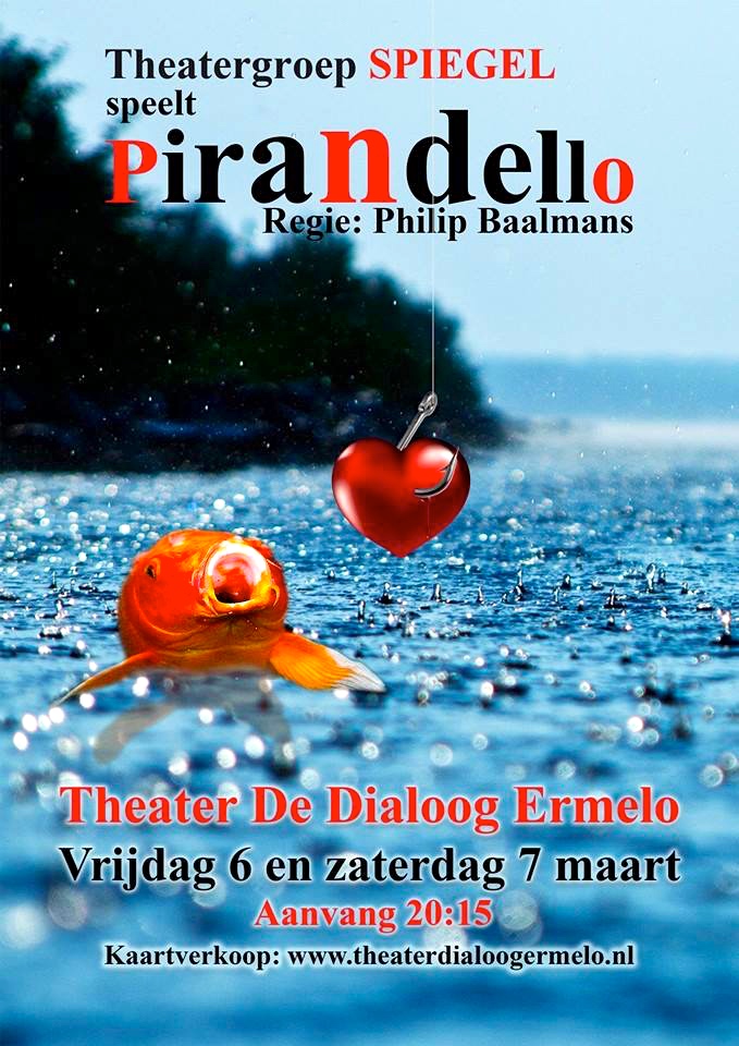 poster Pirandello-theatergroepspiegel.nl